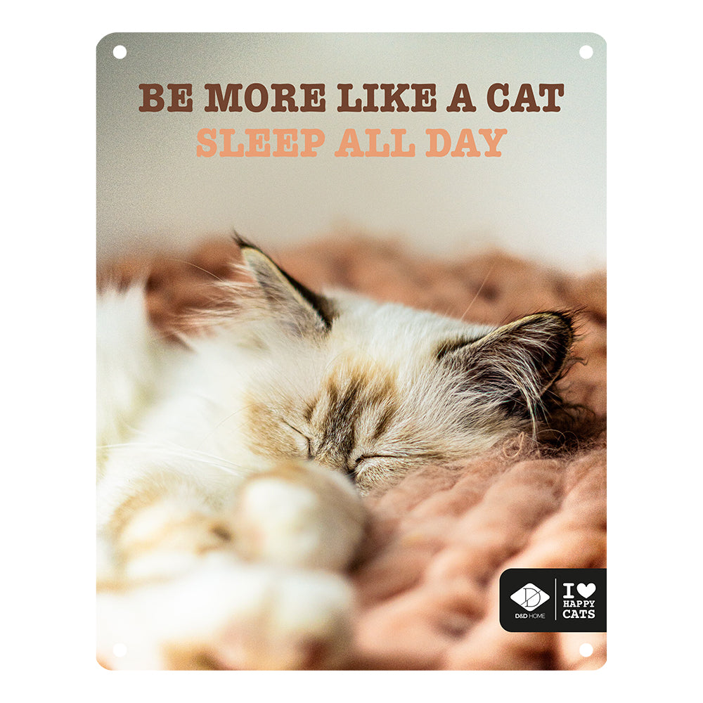 I LOVE HAPPY CATS Muurbord
