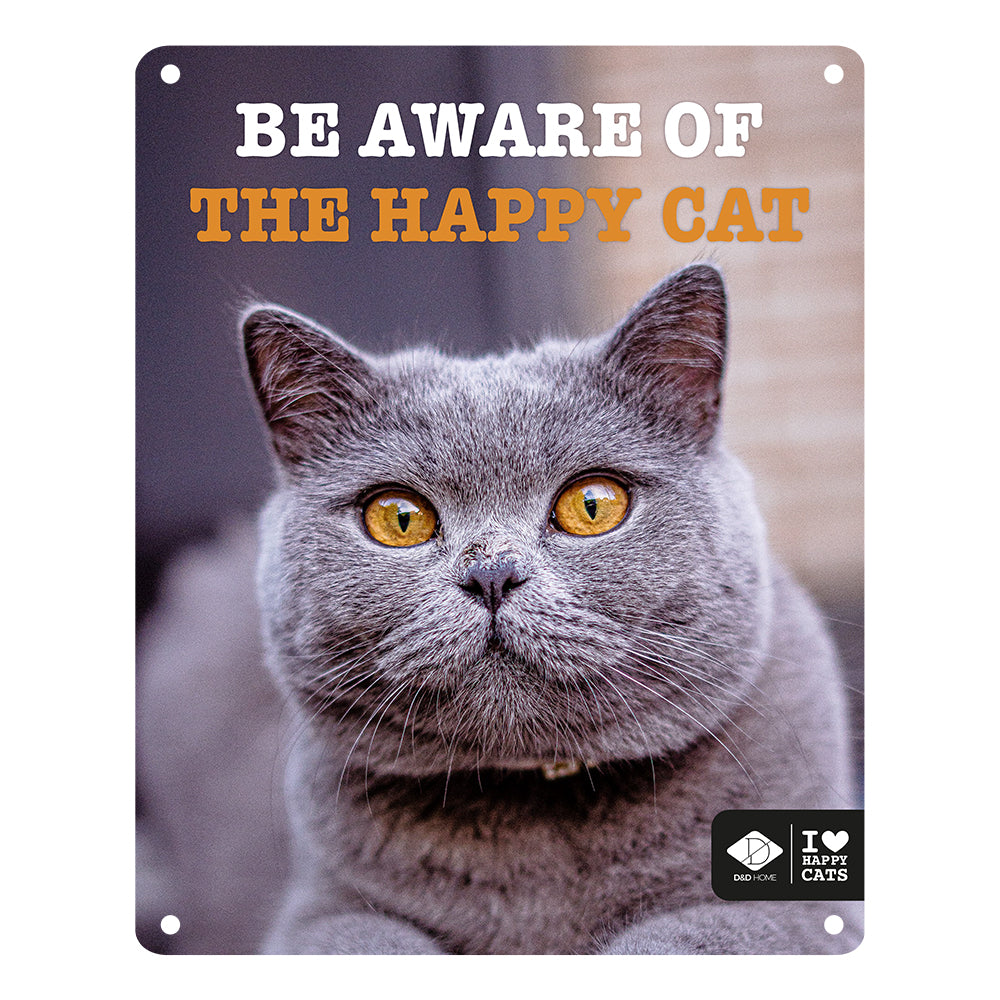 I LOVE HAPPY CATS Muurbord