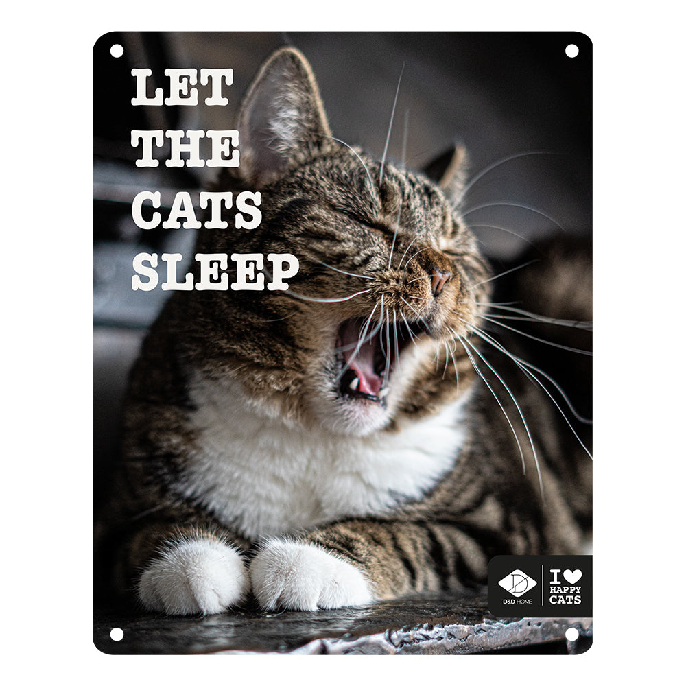 I LOVE HAPPY CATS Muurbord
